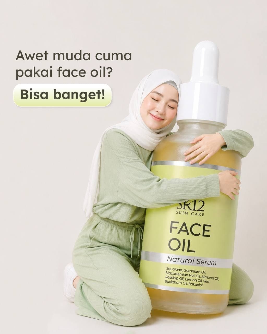 SR12 Face Oil Natural Serum