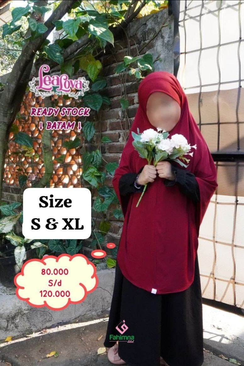 Fahimna - Khimar bandana anak