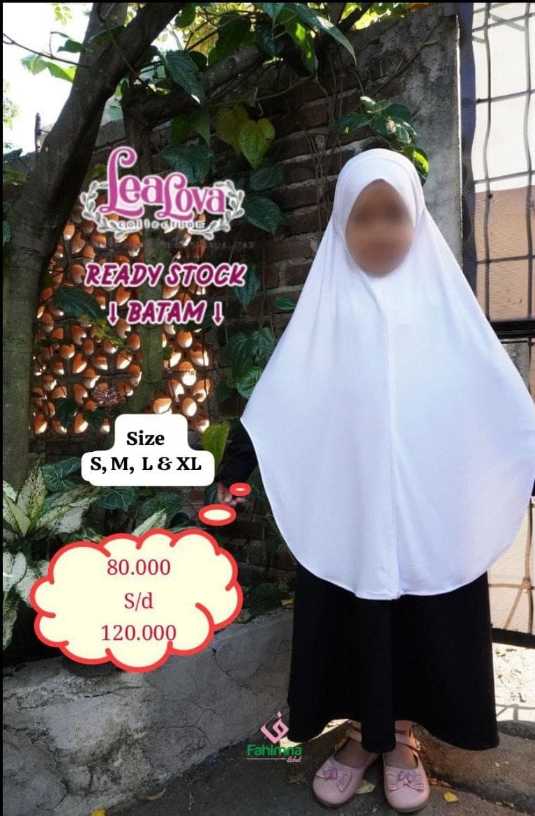 Fahimna - Khimar bandana anak