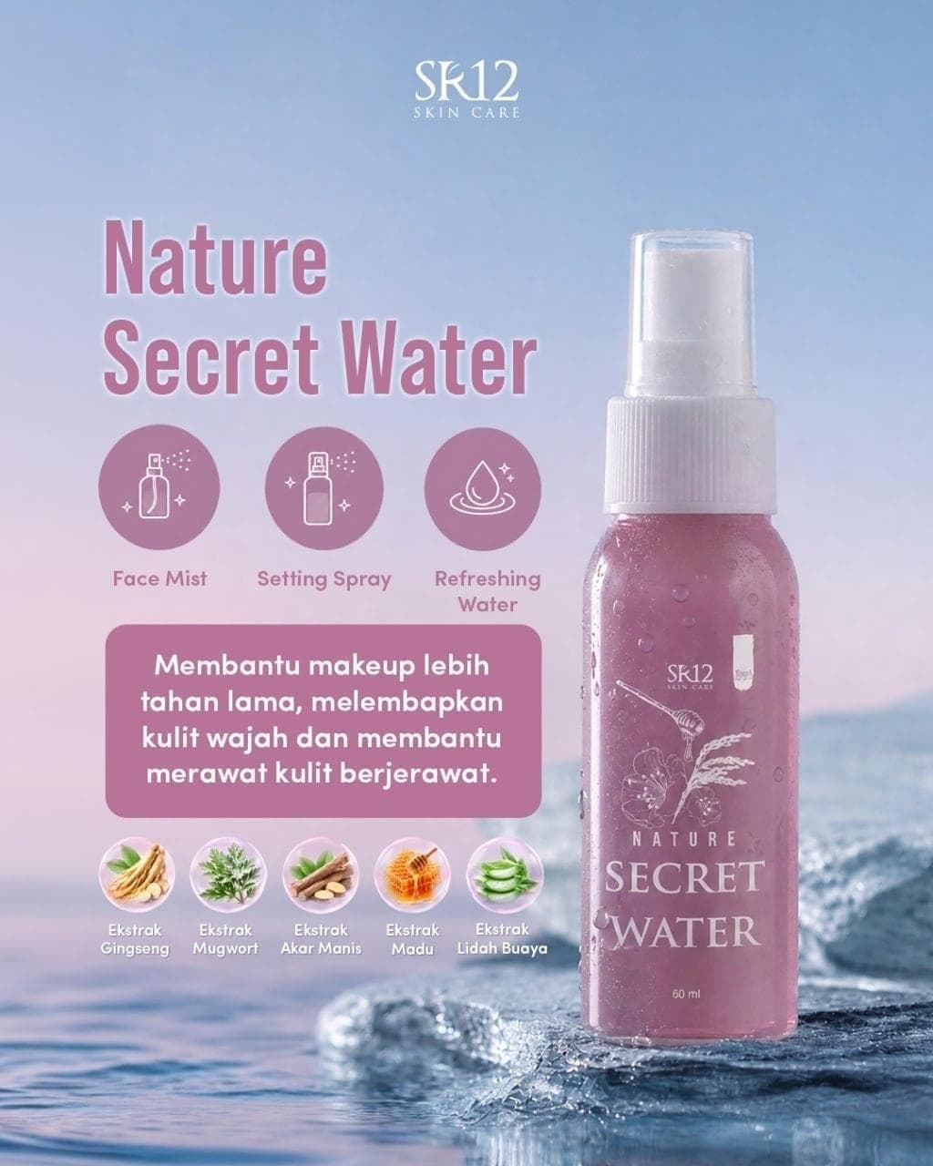 SR12 - nature secret water